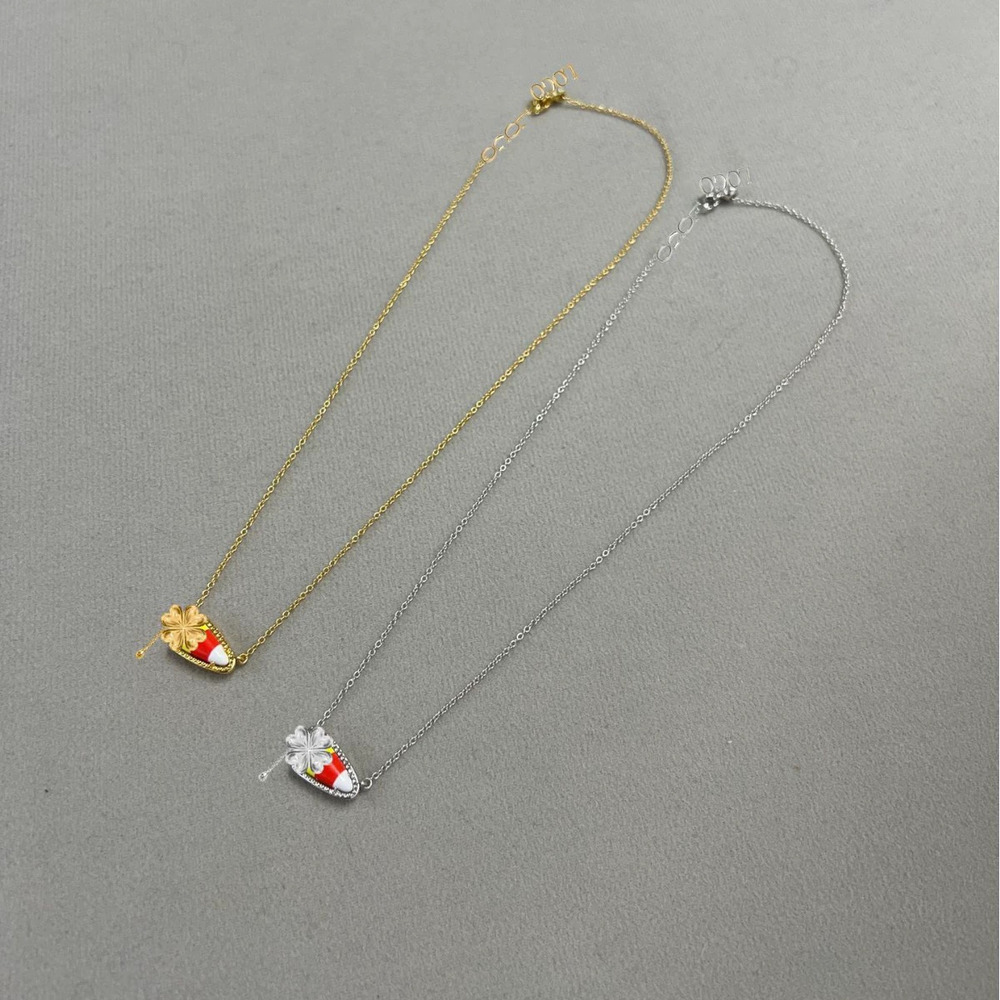 Kendra Scott Candy Color Mini Trumpet Triangle Collarbone Chain